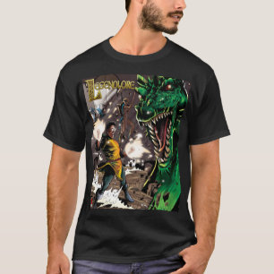 Legendlore klassiek zwart design t-shirt