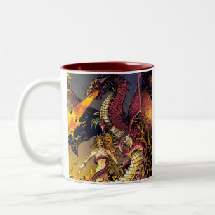 Legendlore V1 koffiemok Tweekleurige Koffiemok