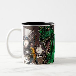 Legendlore V2 koffiemok Tweekleurige Koffiemok