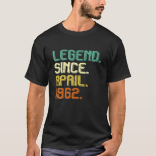 Legends April 1955 Gift 67 Year Old 67th Birthday T-shirt