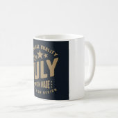 Legends Are Born in July Original Quality Koffiemok (Voorkant rechts)