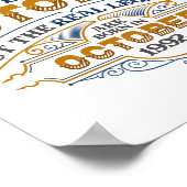 Legends Are Born In October 1992 Womens Birthday C Poster (Hoek)