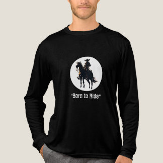 "Legends Are Born in the Saddle" Tri-Blend Shirt