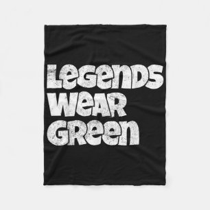 Legends Draag Green Spirit Draag Team Spel Kleur O Fleece Deken