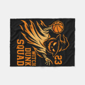 Legends dragen 23 Halloween Heksen Dunk Squad Bask Fleece Deken (Voorkant (Horizontaal))