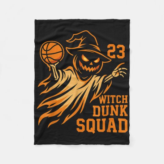Legends dragen 23 Halloween Heksen Dunk Squad Bask Fleece Deken (Voorkant)