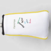 Legends Golf Head Hoesje Golfheadcover (Voorkant)