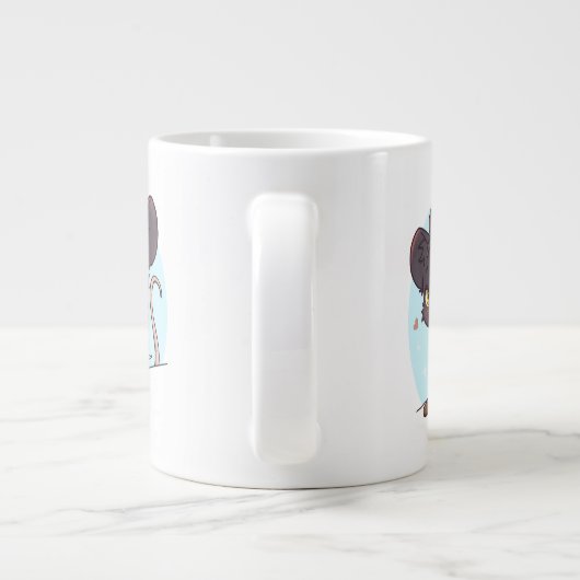 Legends & Lattes Thimble Chibi-Mok Grote Koffiekop (Achterkant)