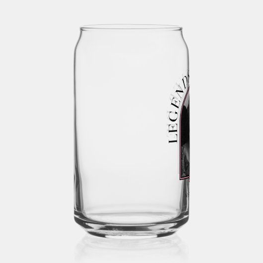 Legends Never Die - De Witte Lotus Blikvorm Glas (Rechts)