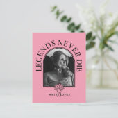 Legends Never Die - De Witte Lotus Briefkaart (Staand voorkant)