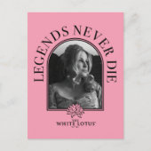 Legends Never Die - De Witte Lotus Briefkaart (Voorkant)