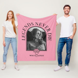 Legends Never Die - De Witte Lotus Fleece Deken