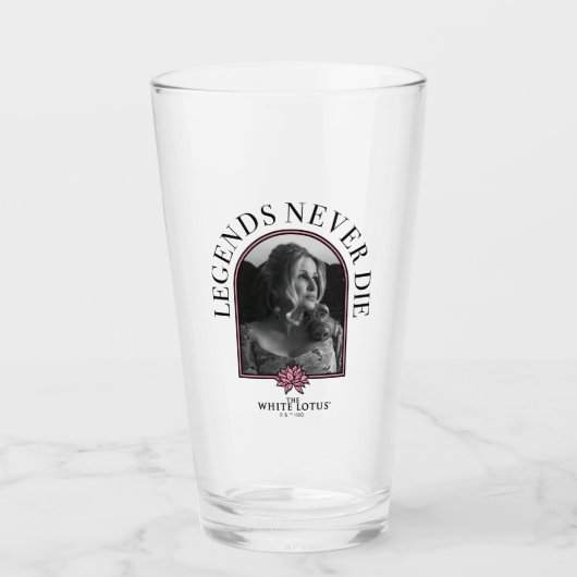 Legends Never Die - De Witte Lotus Glas (Voorkant)