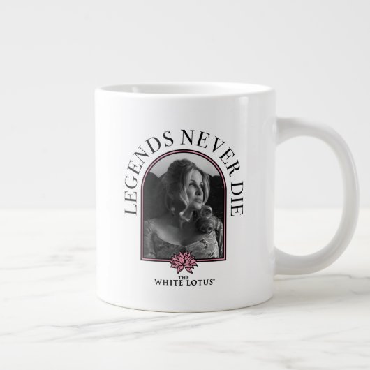 Legends Never Die - De Witte Lotus Grote Koffiekop (Rechts)