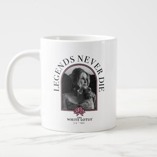 Legends Never Die - De Witte Lotus Grote Koffiekop (Links)