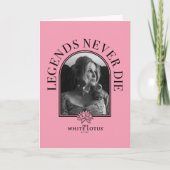 Legends Never Die - De Witte Lotus Kaart (Voorkant)