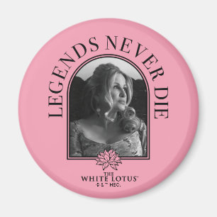 Legends Never Die - De Witte Lotus Magneet
