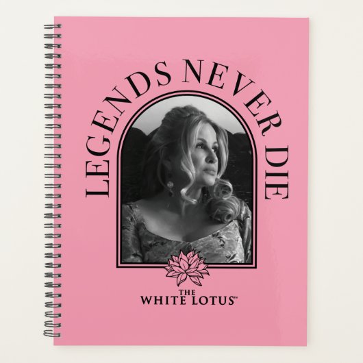 Legends Never Die - De Witte Lotus Planner (Voorkant)