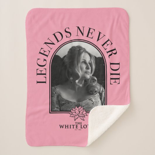 Legends Never Die - De Witte Lotus Sherpa Deken (Voorkant)