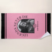 Legends Never Die - De Witte Lotus Strandlaken (Voorkant)