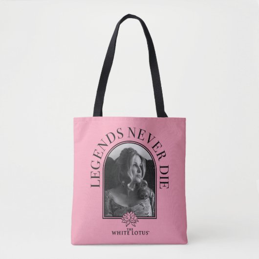 Legends Never Die - De Witte Lotus Tote Bag (Voorkant)