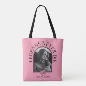 Legends Never Die - De Witte Lotus Tote Bag (Achterkant)
