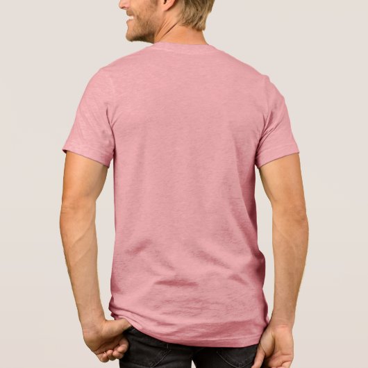 Legends Never Die - De Witte Lotus Tri-Blend Shirt (Achterkant)