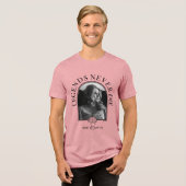 Legends Never Die - De Witte Lotus Tri-Blend Shirt (Voorkant volledig)