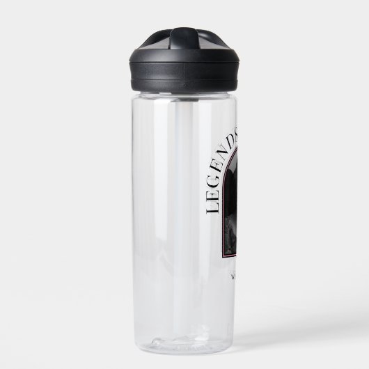 Legends Never Die - De Witte Lotus Waterfles (Voorkant)