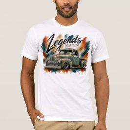 Legends Never Die Klassieke Truck T-Shirt 