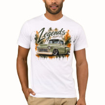 Legends Never Die Klassieke Truck T-Shirt