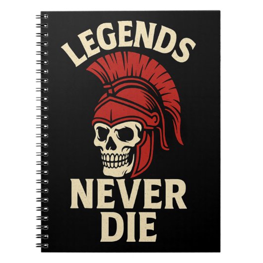 Legends Nooit Die Notitieboek (Voorkant)