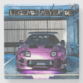 "Legends Nooit Die" Onderzetter (Voorkant)