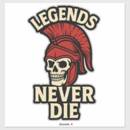 Legends Nooit Die Sticker