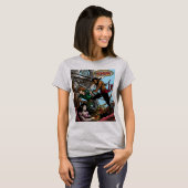 Legends of Aukera V2 comic design dames T-shirt (Voorkant volledig)