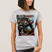 Legends of Aukera V2 comic design dames T-shirt (Voorkant)