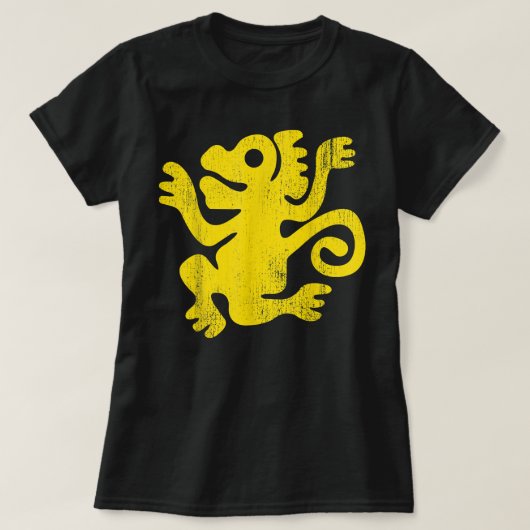 Legends van de verborgen tempel groene aap grafisc t-shirt (Design voorkant)