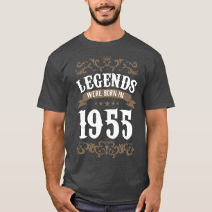  Legends werd geboren in 1955 T-shirt