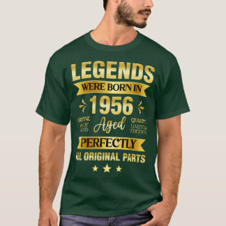 Legends werd geboren in 1956 t-shirt