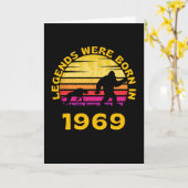 Legends werd geboren in 1969 als Retro Bigfoot Kaart (Gele Bloem)