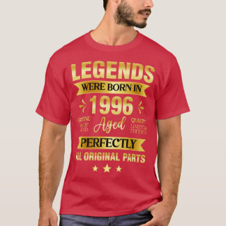 Legends werd geboren in 1996 t-shirt