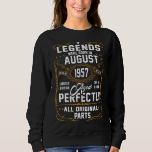 Legends werd geboren in augustus 1957 65 jaar oud trui