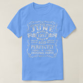 Legends Were Born In June 1957 65th Birthday Gifts T-shirt (Design voorkant)