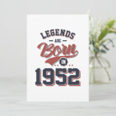 Legends worden geboren in 1952, rond 1952 kaart (Staand voorkant)