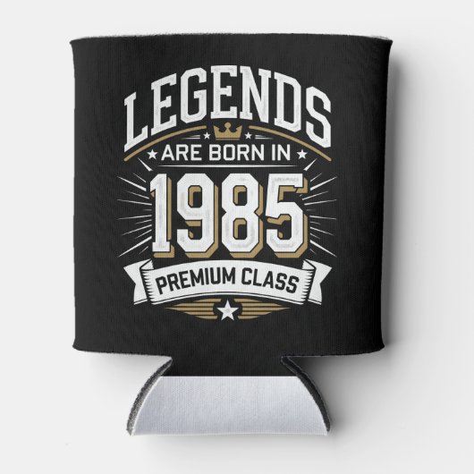 Legends zijn geboren in 1985 - Premium Class Blikjeskoeler (Voorkant)
