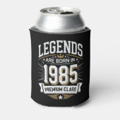 Legends zijn geboren in 1985 - Premium Class Blikjeskoeler (Blikje Achterkant)