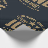 Legends zijn geboren in juni originele kwaliteit cadeaupapier