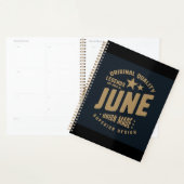 Legends zijn geboren in juni originele kwaliteit planner (Display)