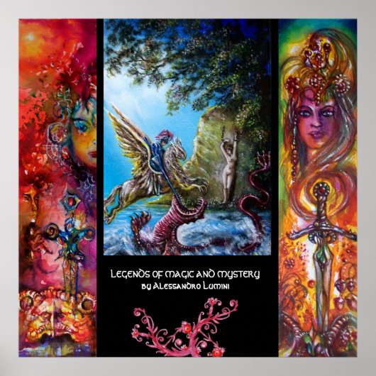 LEGENTEN VAN MAGISCHE EN MYSTERY 4 POSTER (Voorkant)