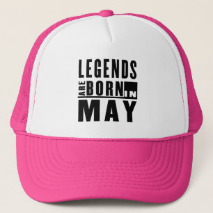 LEGENTEN WORDEN IN MEI GEBOREN TRUCKER PET